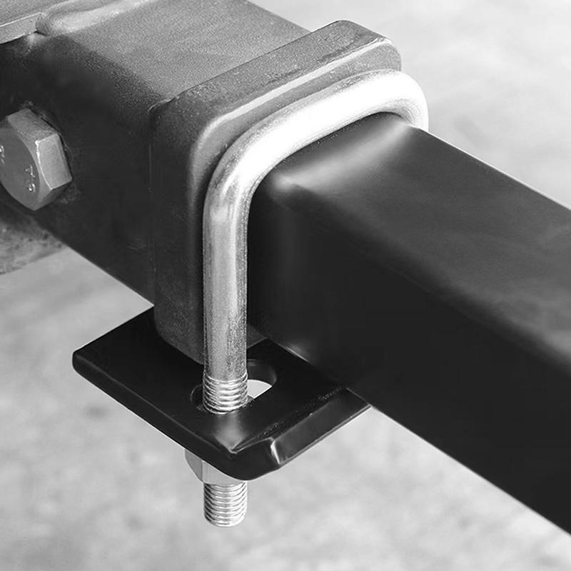 1pc Heavy Duty Tightener for 1.25 & 2 Inch Tow Trailer Hitches U Bolt Ball Mount Stabilizer Wobble Carrier Anti-Rattle Clamp