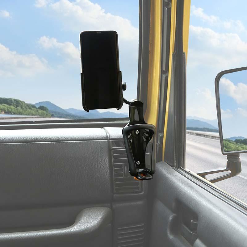 Car Central Console Water Cup Mobile Phone Stand Bracket Fit For Jeep Wrangler TJ 1997-2006 Car Interior Accessories