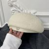 Winter Wool Felt Hat Warm Painter Hat New Wool Berets  Girls