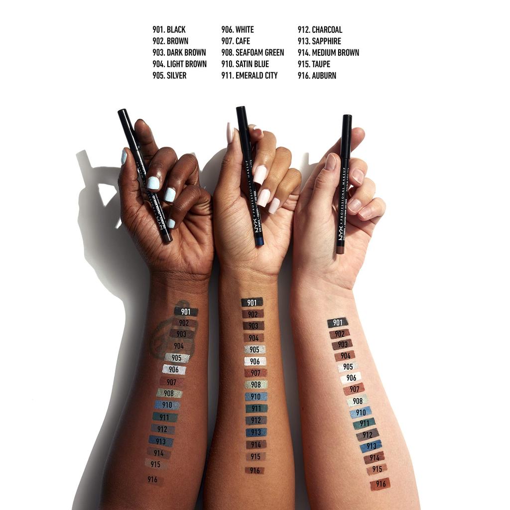 NYX Slim Pencil Eyebrow Eyeliner SPE915 & (2014) 1.11г