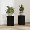 2 Pieces of Indoor Display Shelf, Plant Pot Shelf, Courtyard Living Room Balcony Garden Storage Shelf, 10 X 10 X 18 Cm