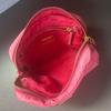 Used PRADA Re-Nylon Tessuto Pouch Pink Makeup Pouch