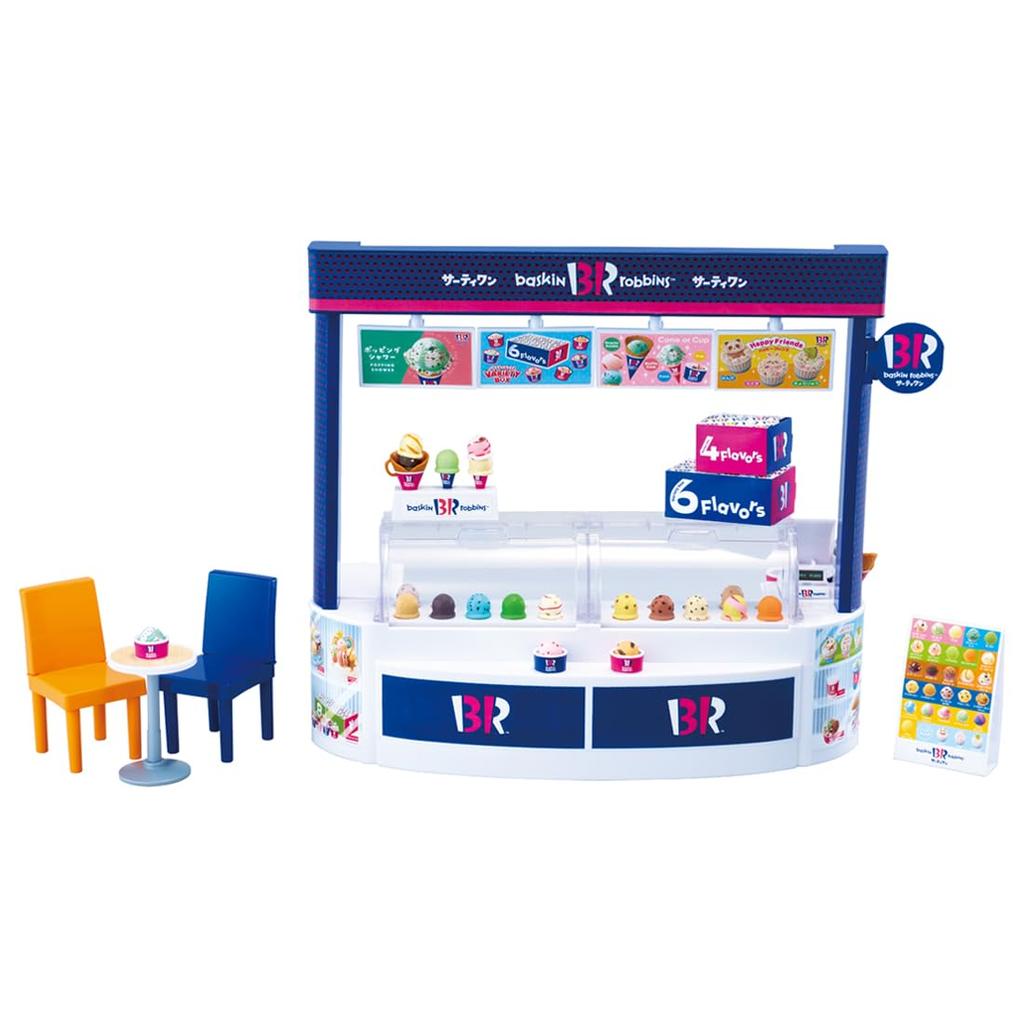 TAKARA TOMY Ice Cream Shop Cream Increased Play Toy Ages Licca-chan Welcome! Thirty-One (Ice Edition) Dress-up 3+