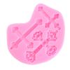 3D Cross Shape Silicone Moulds DY Wedding Cupcake Topper Fondant Cake Decorating Tools Relief Candy Resin Clay Mould Chocolate Gumpaste Moulds