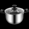 Auripl 22cm Castor Series Stainless Steel Soup Pot