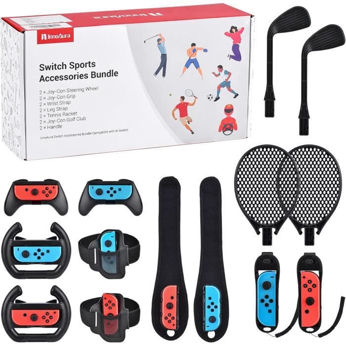 Kit d'accessoire switch sport innoaura 14 en 1