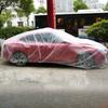 Автомобильная одежда одноразовая автомобильная одежда полиэтиленовая пленка материал автомобильный чехол прозрачный утолщенный пылезащитный дожденепроницаемый пылезащитный