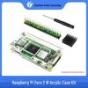 Raspberry Pi Zero 2 W: Акриловый корпус, штыревые разъемы и комплект радиатора