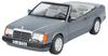 Genuine 300 Cabriolet A124 Scale Pearl Grey Diecast Model [Mercedes-Benz Collection] CE-24 1/18