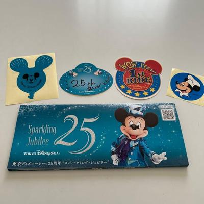 Наклейка-брошюра Tokyo DisneySea