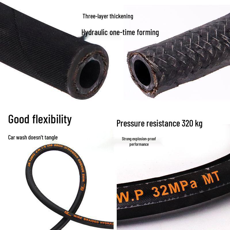 Взрывозащищенный шланг и насадка-пистолет для автомойки высокого давления