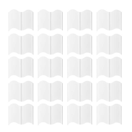 20Pcs Border Fence Easy Installation High Toughness All-Purpose Walkway Landscape Edging Plant Border Yard Supply