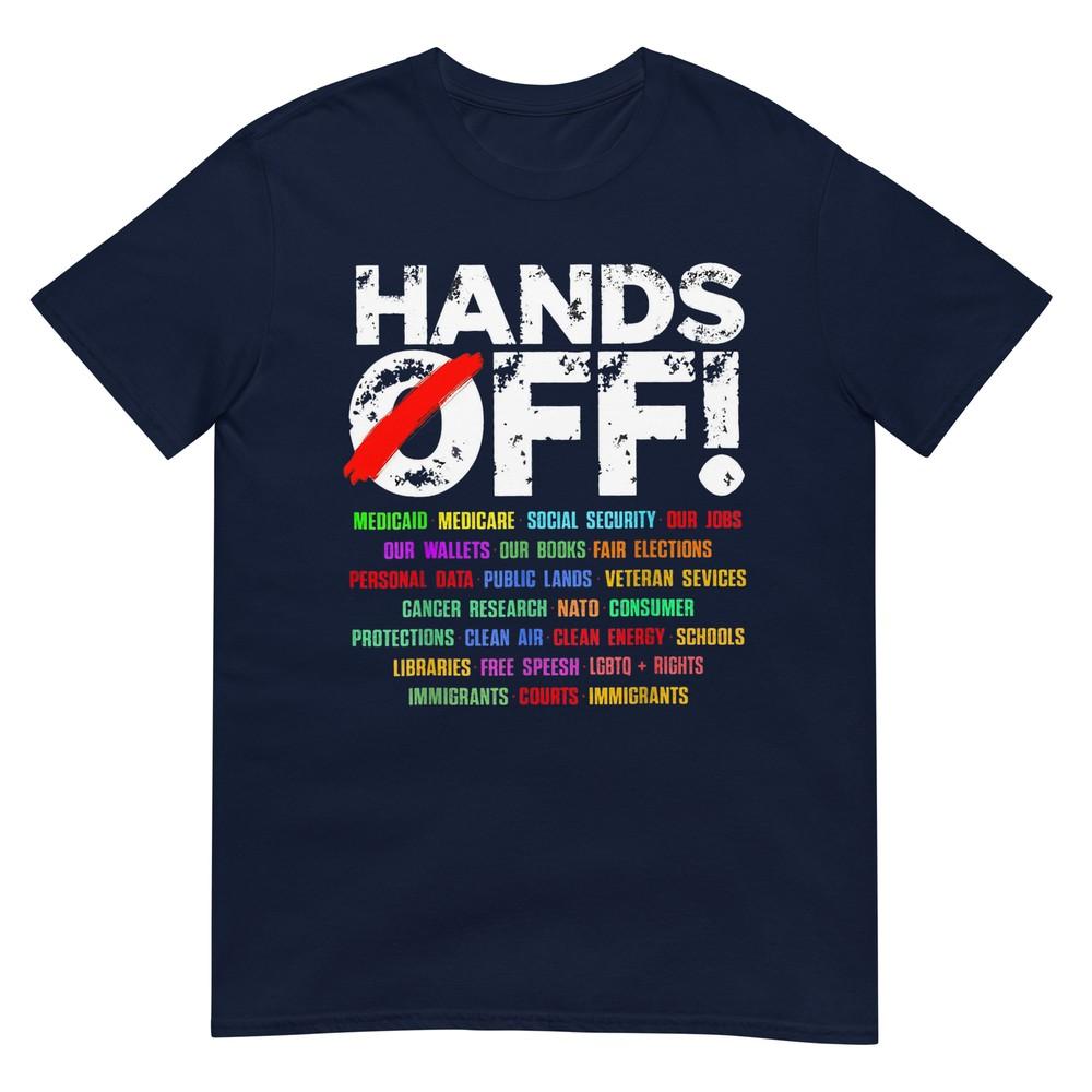 Hands Off Protest Social Security And Medicare Protest TShirt