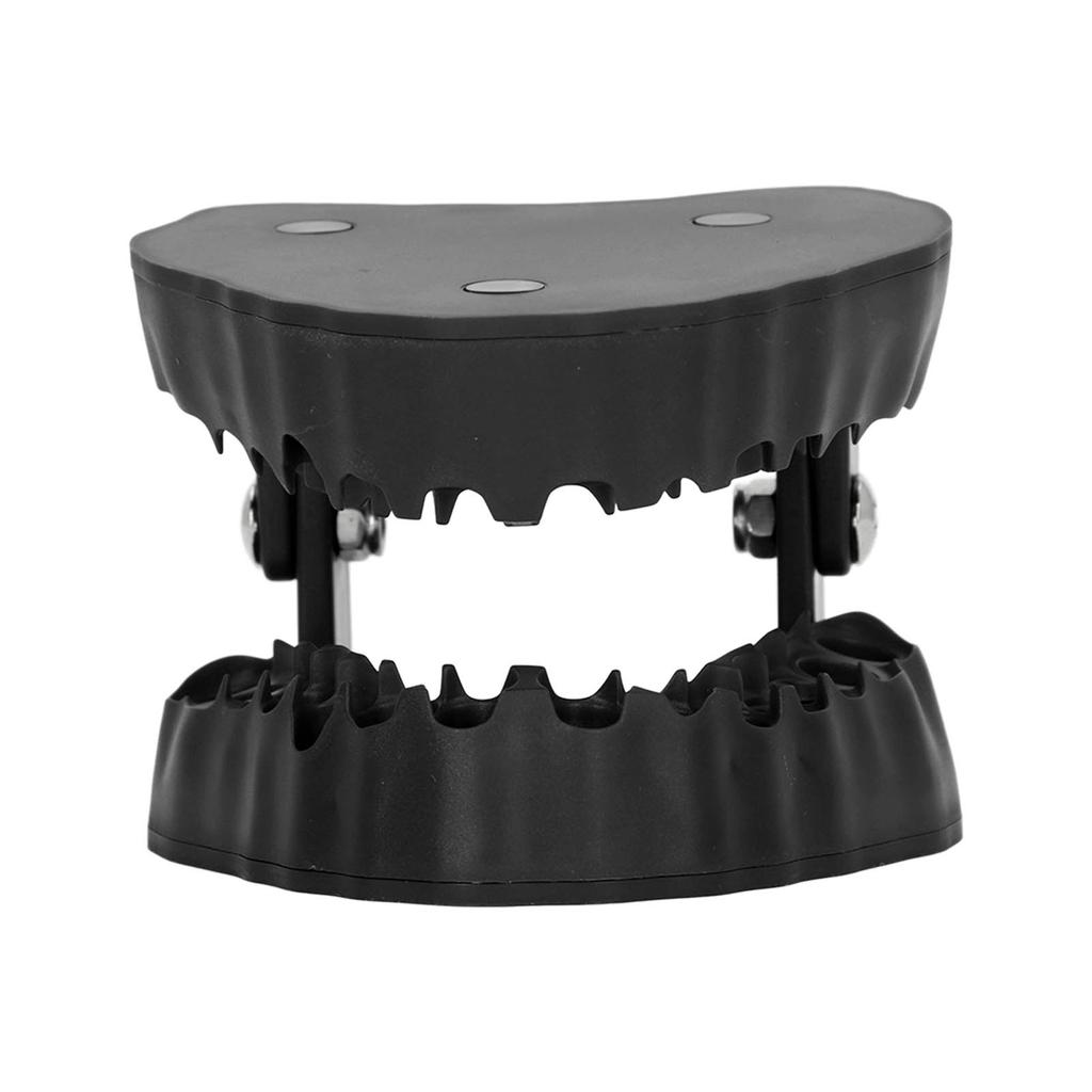 Держатель для зубных сверл Органайзер для 28 сверл Портативный держатель для зубных сверл с магнитом черного цвета