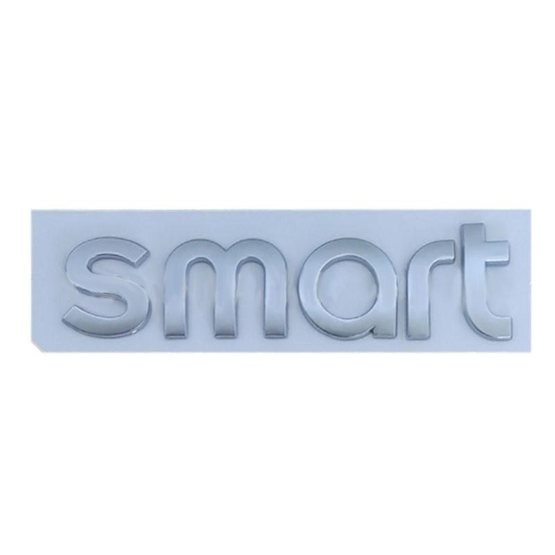 SMART Letter Logo Автомобильные наклейки для аксессуаров SMART Head Modification Передняя и задняя эмблема, значок, декоративные наклейки
