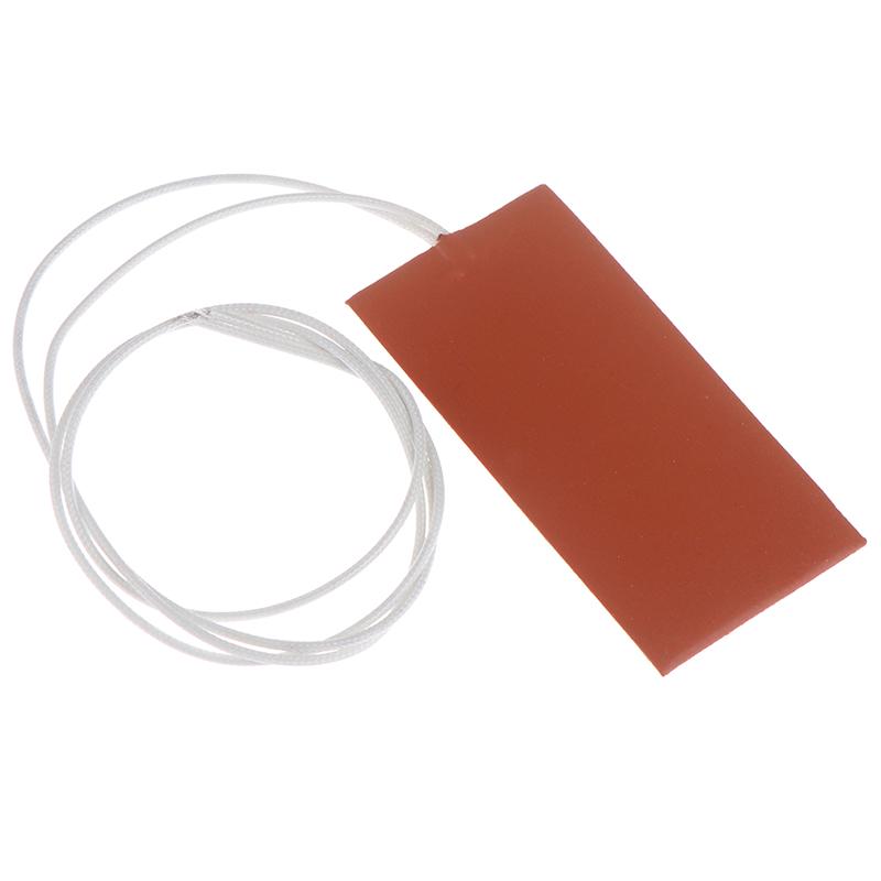 15 Вт 12 В 5*10 см масляный бак двигателя силиконовый нагревательный коврик резиновый нагревательный коврик согревающий