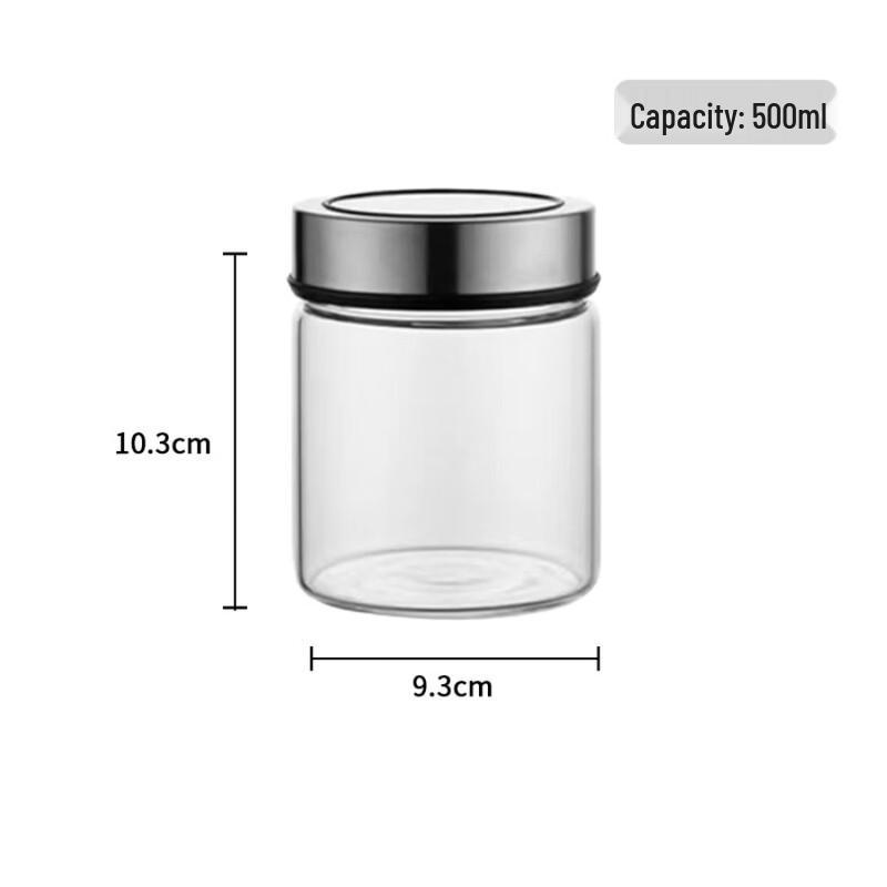 Glass Food Storage Jars