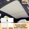 For Xpeng P7+ 2024-2026 Car Skylight Sunshade Sun Pad Side Heat Protection Privacy Camping Without Light Transmission
