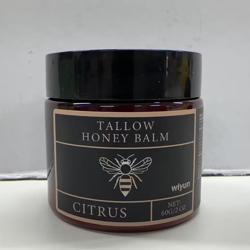 Beef Tallow Honey Moisturizing Cream - Gentle, Non-Sticky Hydration for Smooth, Nourished Skin