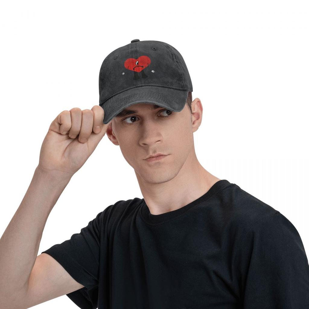 Bad Bunny Album Baseball Cap Puerto Rican Rapper Unisex Unisex Sunscreen Trucker Hat Summer Casual Kpop Rock Baseball Caps