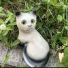 Садовый Дом Смола Любители Кошек Подарки Памятное Украшение Кошки Скульптура Декорация Заводская Точка Милый Питомец
