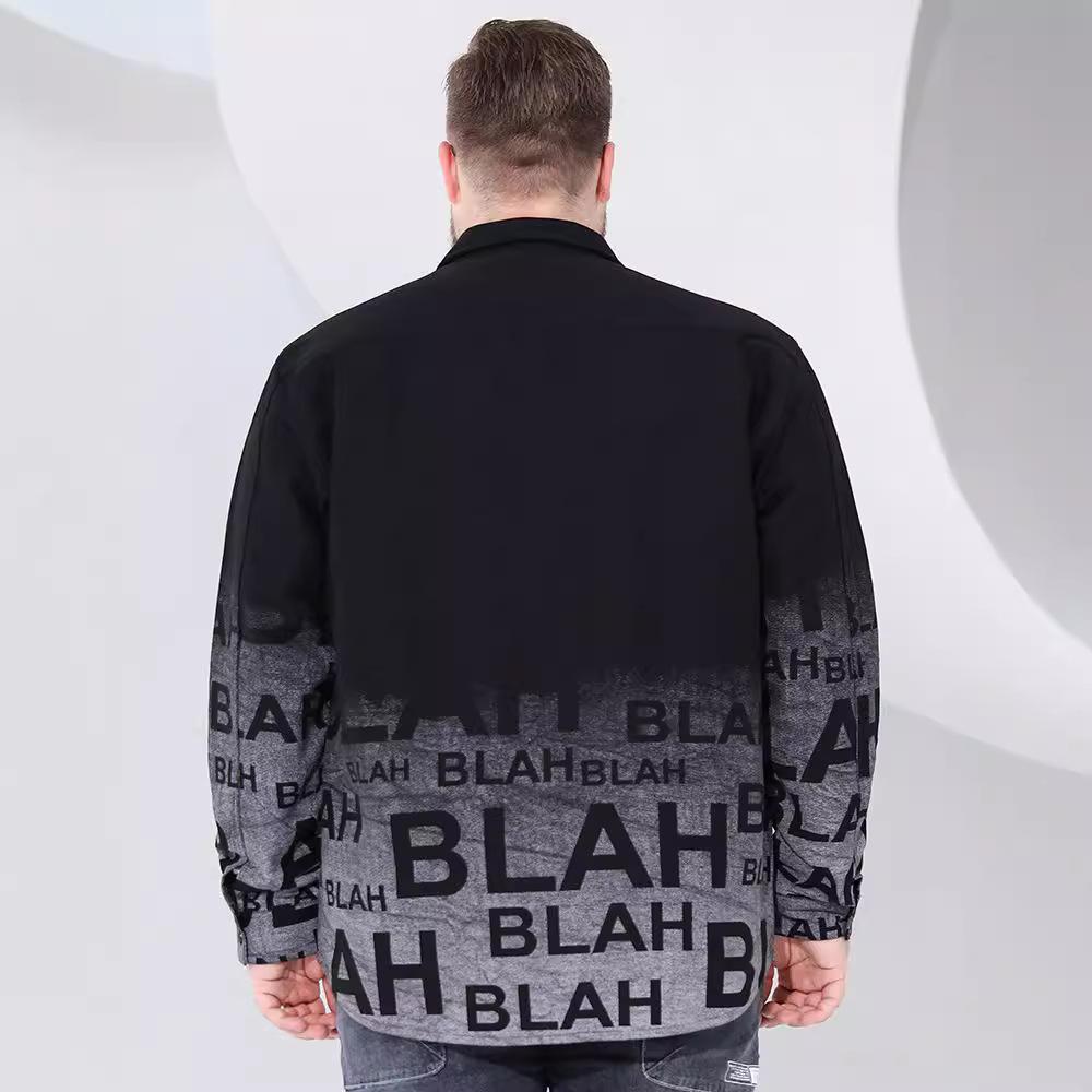 Mother's Print Plus Size Men's Soft High Quality Fabric Windproof Warm Jacket Fashionable Versatile Casual Sports Lightweight Jacket Baseball Apparel