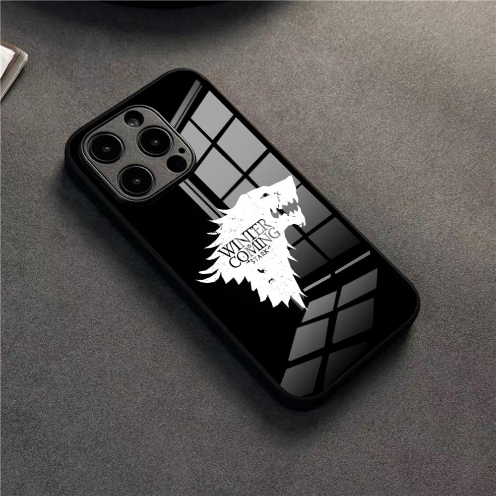 G-Game TV Of T-Thrones Phone Case For IPhone 17 16 Pro 15 Pro Max 14 13 12 11 X XR XS Max Plus SE Glass Cover