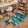 DRAGON BALL Print Rug, Washable Floor Carpet, For Entryway Dorm Laundry Room Office Study, Home Decor Birthday Christmas Gift