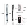 Hand Wrist Strap for Insta360 X5 X4 X3 X2 Anti-lost Lanyard Rope Strap with 1/4 Screw Connector Mount Holder Clip Hand Rope 2