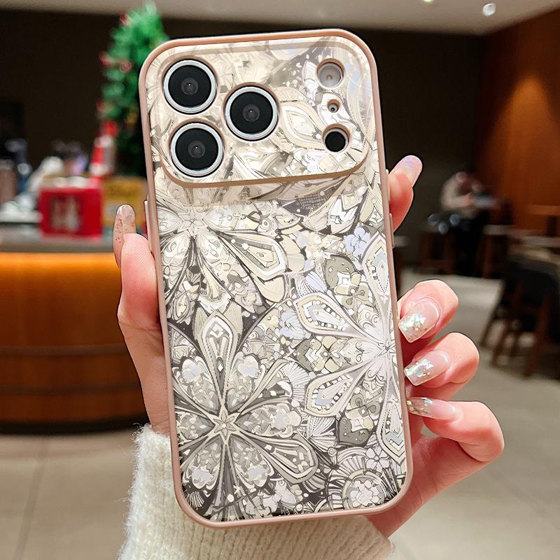 Красочный чехол-мандала с цветочным узором для iPhone 17 Pro Max iPhone 16 15 14 13 Pro Max Магнитный для Magsafe Гибридный чехол из ТПУ+ПК Матовый