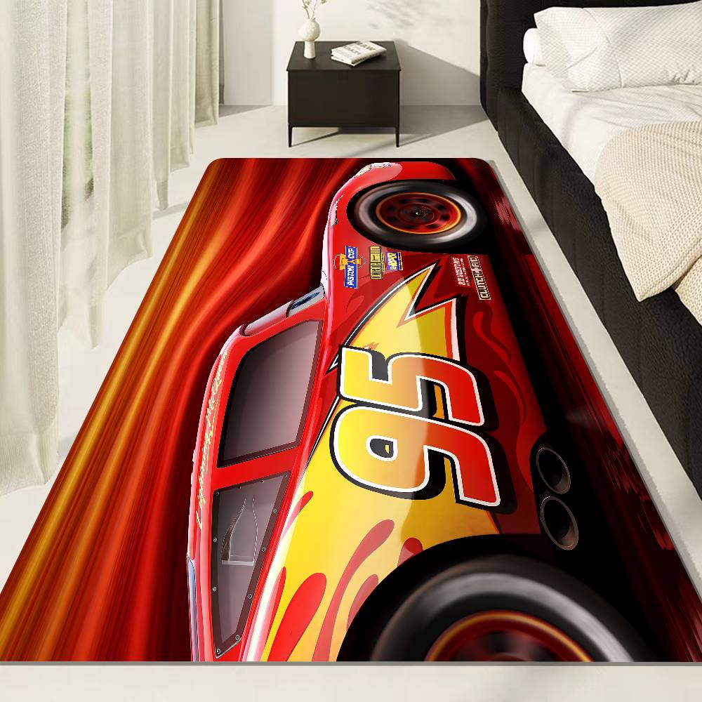 Cars Lightning Mcqueen Kitchen Mat Nordic Style Bedroom Living Room Doormat Home Balcony Anti-Slip Welcome Rug