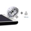 (Никита) USB Mini LED Night Light Цвет меняется в зависимости от звука Музыка Волшебные огни Светодиодный гриб