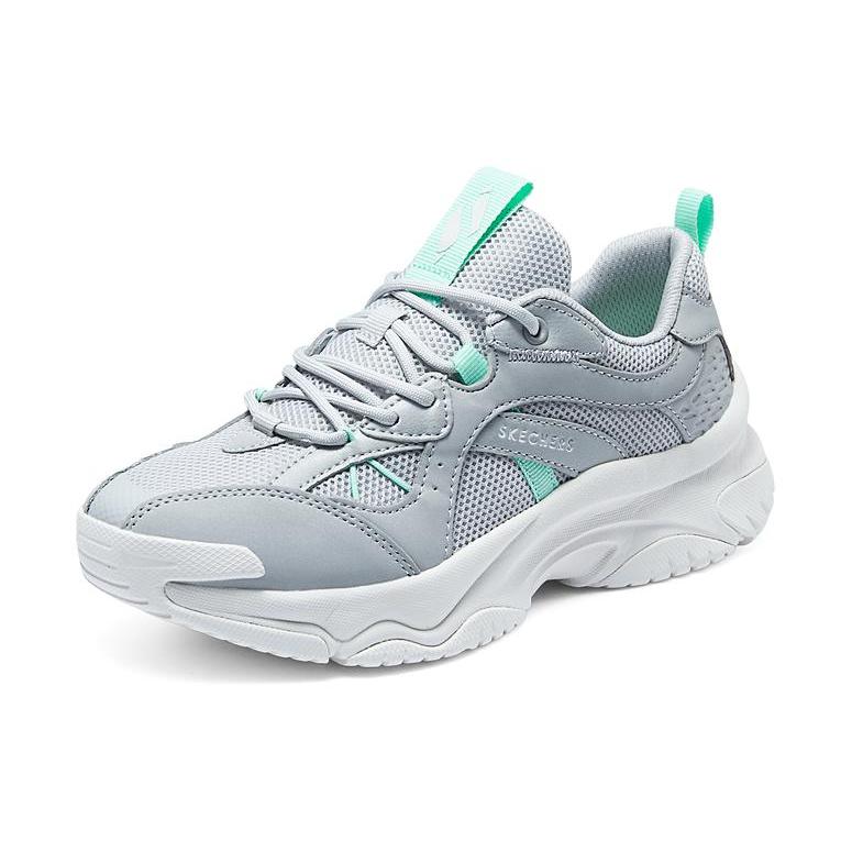 Skechers Низкие повседневные туфли женские серые 177591-GYAQ