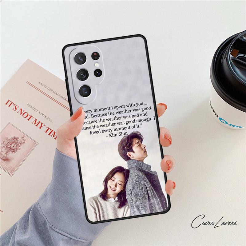 Чехол для телефона с изображением Gong Yoo из корейской дорамы «Гоблин» Для Samsung Galaxy S24 S25 S23 S22 Ultra Note 10 20 Plus S20 S21 FE