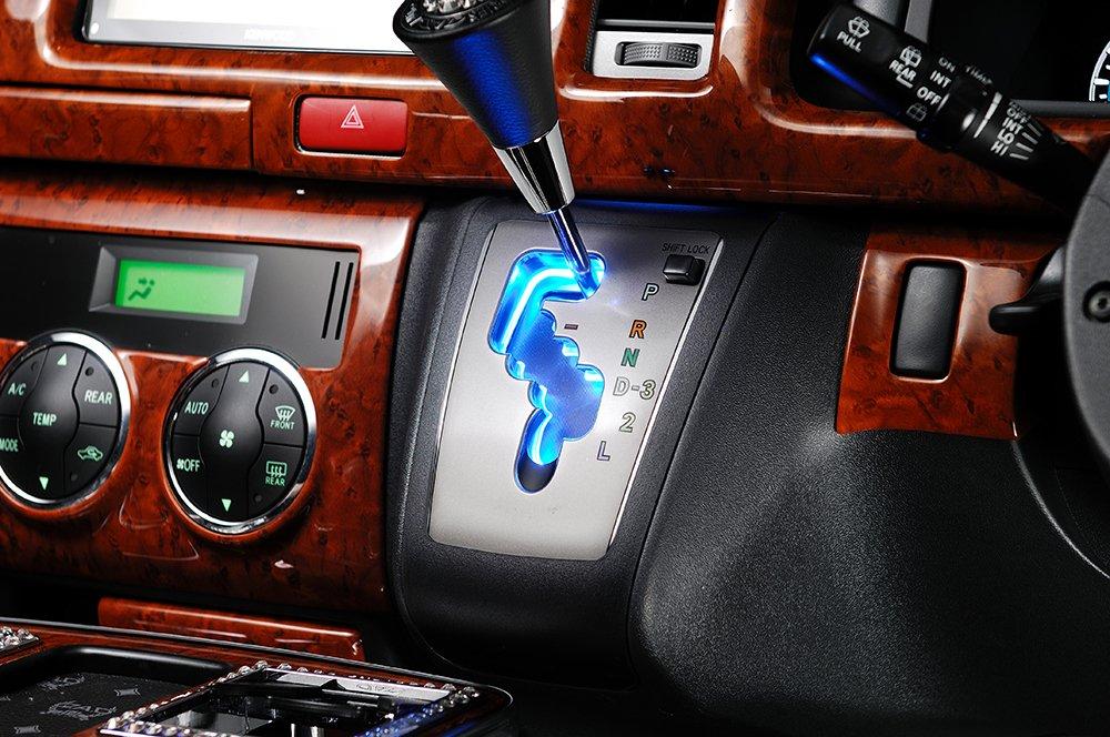 Подсветка селектора КПП Garson DAD для Hiace серии H200, салонная электрическая светодиодная, внутренняя, непрямая, автомобильные кастомные запчасти (1-3 поколение) (GE034-01) ПАПА.