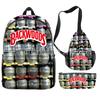Backwoods Large Capacity Junior High School Student School Bag Lightweight Simple Travel Bag Polyester Backpack
