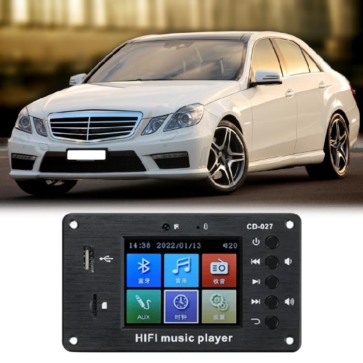 Промышленная плата декодирования MP3 с 2,8-дюймовым ЖК-дисплеем, стереозвуком, простой установкой