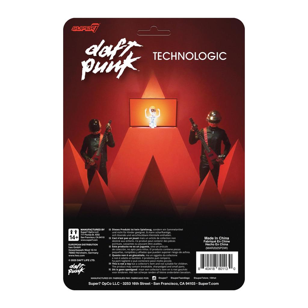Super7 Daft Punk Фигурки Реакции Волна 01 Фигурка Human Afterall -