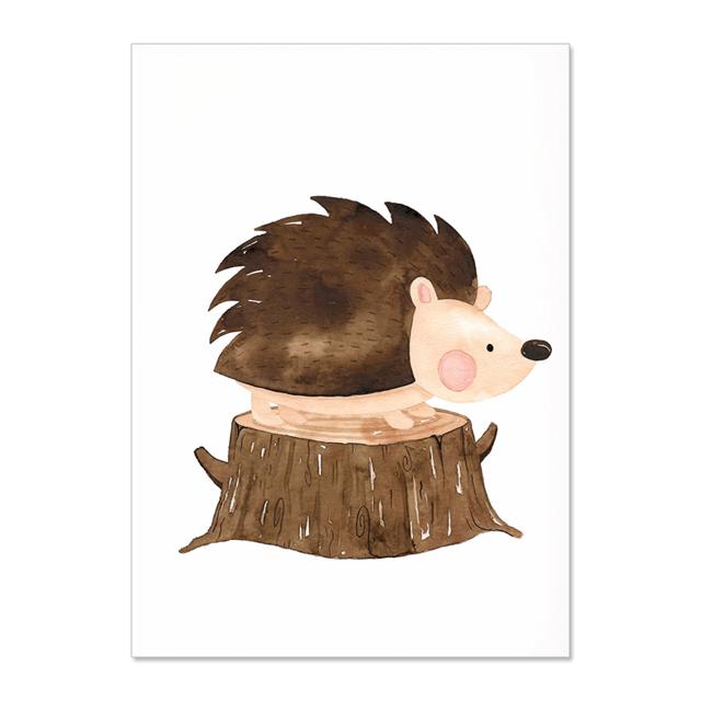 Животное Кролик Пятнистый Олень С Цветами Детская Настенная Живопись Холст Картины Постеры И Принты Настенные Картины Детская Комната Декор Без Рамки