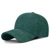Women's Korean Style Corduroy Duckbill Hat - Versatile Autumn/Winter Sunshade Baseball Cap