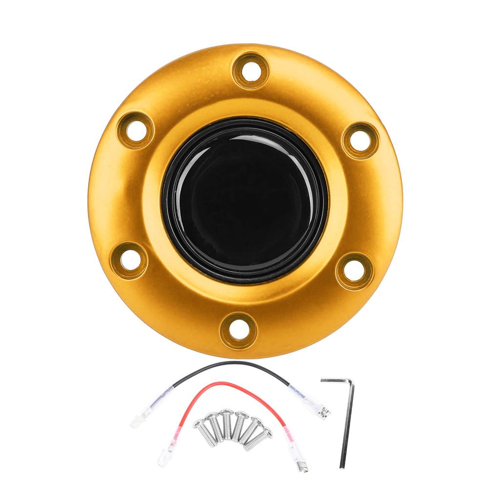 Центральный колпачок рулевого колеса автомобиля, кнопка звукового сигнала для салона рулевого колеса с 6 отверстиями