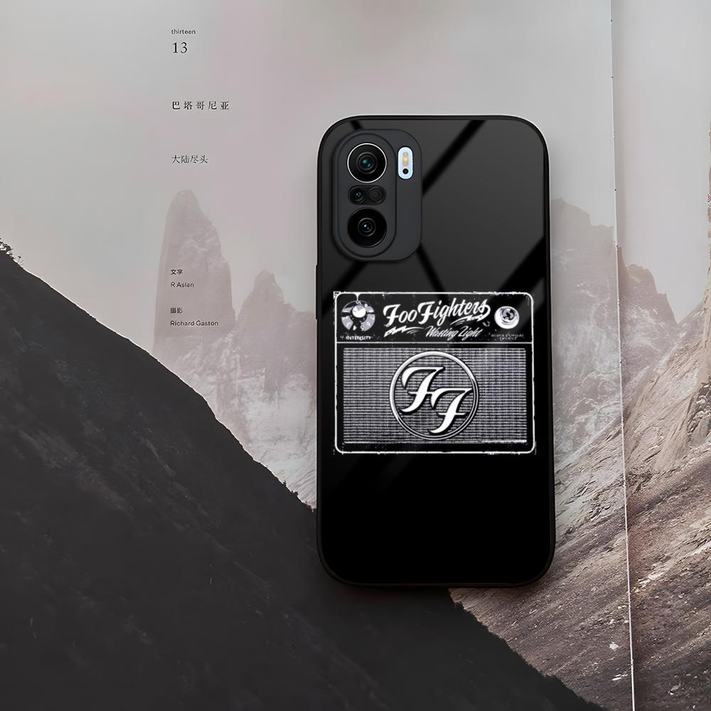 Чехол для телефона Foo Fighters Rock Music из закаленного стекла для Xiaomi 15 14 12 Lite Pro 13 11t Lite POCO M6 M5 X6 X5 X3 F5 F6 Pro