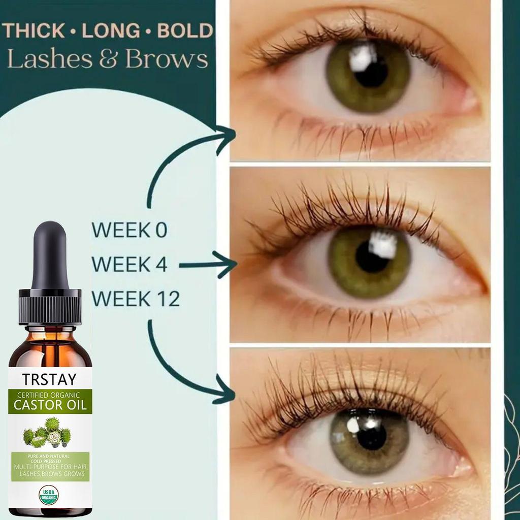 Сыворотка для роста ресниц, касторовое масло, эссенция, средство для укрепления ресниц, средство для увеличения бровей, удлинение, более густые ресницы, лифтинг, уход за глазами