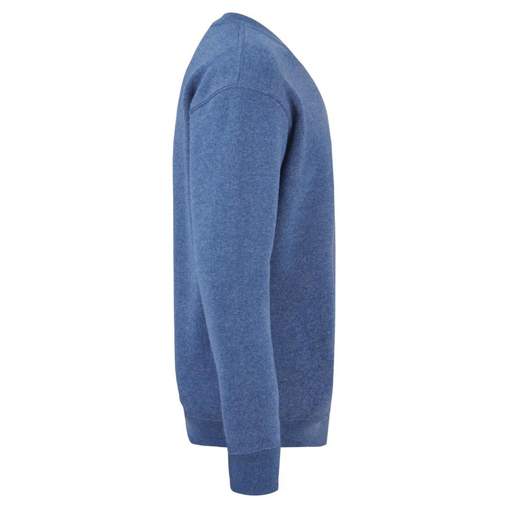 Fruit Of The Loom Childrens Unisex Set In Sleeve Sweatshirt