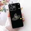Чехол для Realme Note 80 4G RMX5388 Милый Кот Цветы Рисованный Чехол Мягкий Силиконовый Чехол Для Realme Note 80 Note80 Задняя Крышка Fundas