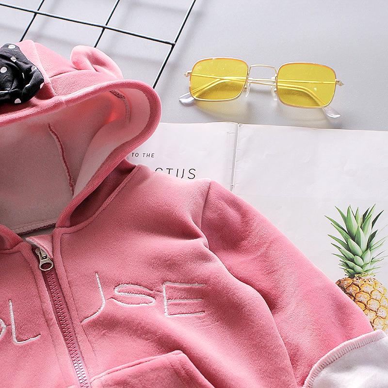 Костюмчик для девочек из золотого бархата для малышей от 0 до 3 лет: Уютный зимний наряд со свитером и брюками