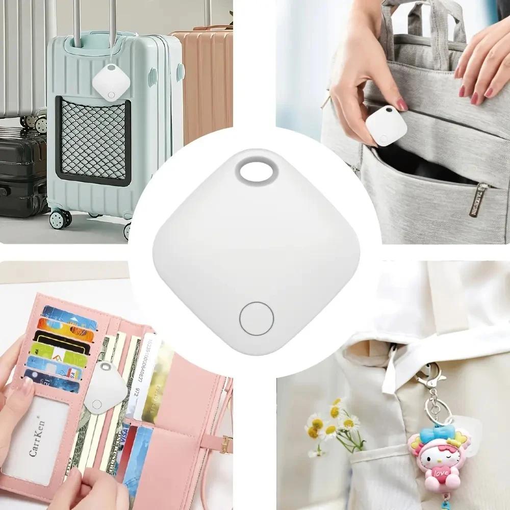 MFI Rated Global Positing Smart Tracker для iPhone IPAD Key Finder Locator Wallet Lugggae Pet BLE Tracking GPS Tag на Find My