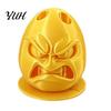 3D Printed Pen Storage Egg Holder, Funny Expression Pencil Double-hole Design, Fun Study Desk Decor Organizer for Office Creative Gift Colleagues