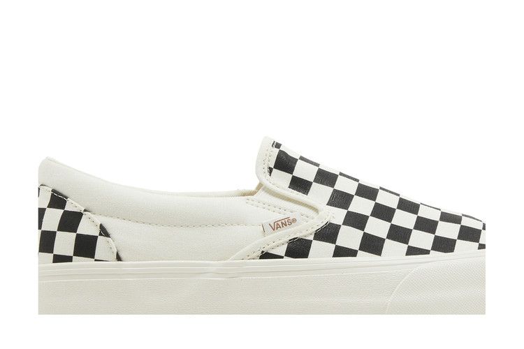 Мужские кеды Vans Slip-On VR3 'Черный Зефир Клетка'