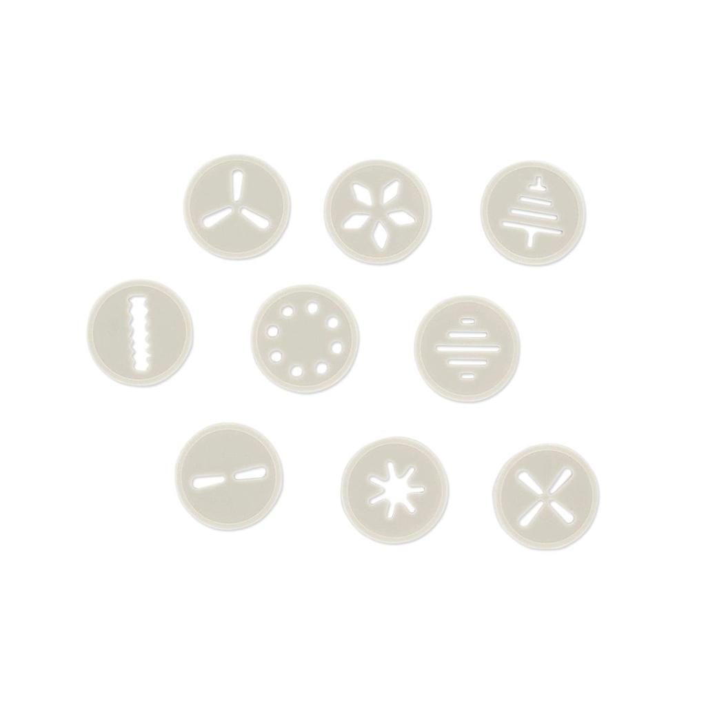 Пресс для печенья, 6 насадок и 10 дисков для выкройки Zenker Smart Pastry ref. 42807